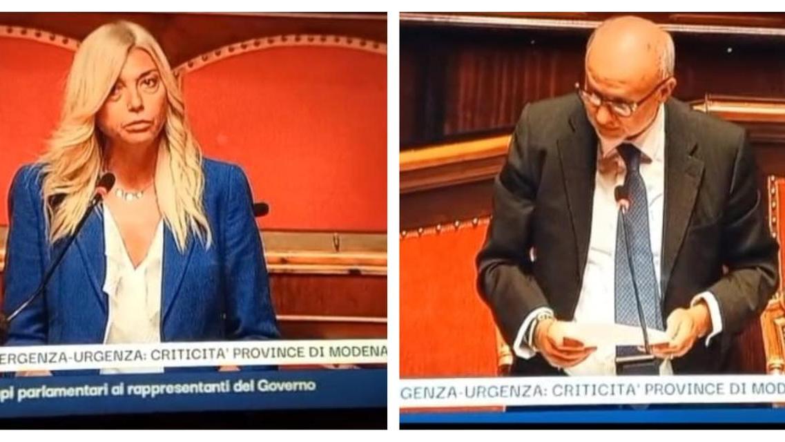 A sinistra Elena Murelli, a destra il ministro Orazio Schillaci