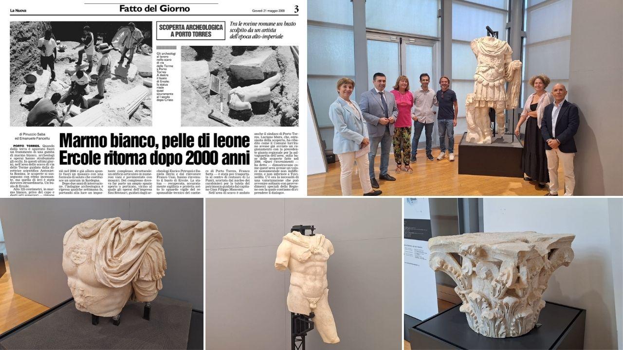 I tesori romani di Turris Libisonis tornano a splendere dopo il restauro: ecco quando visitarli – VIDEO