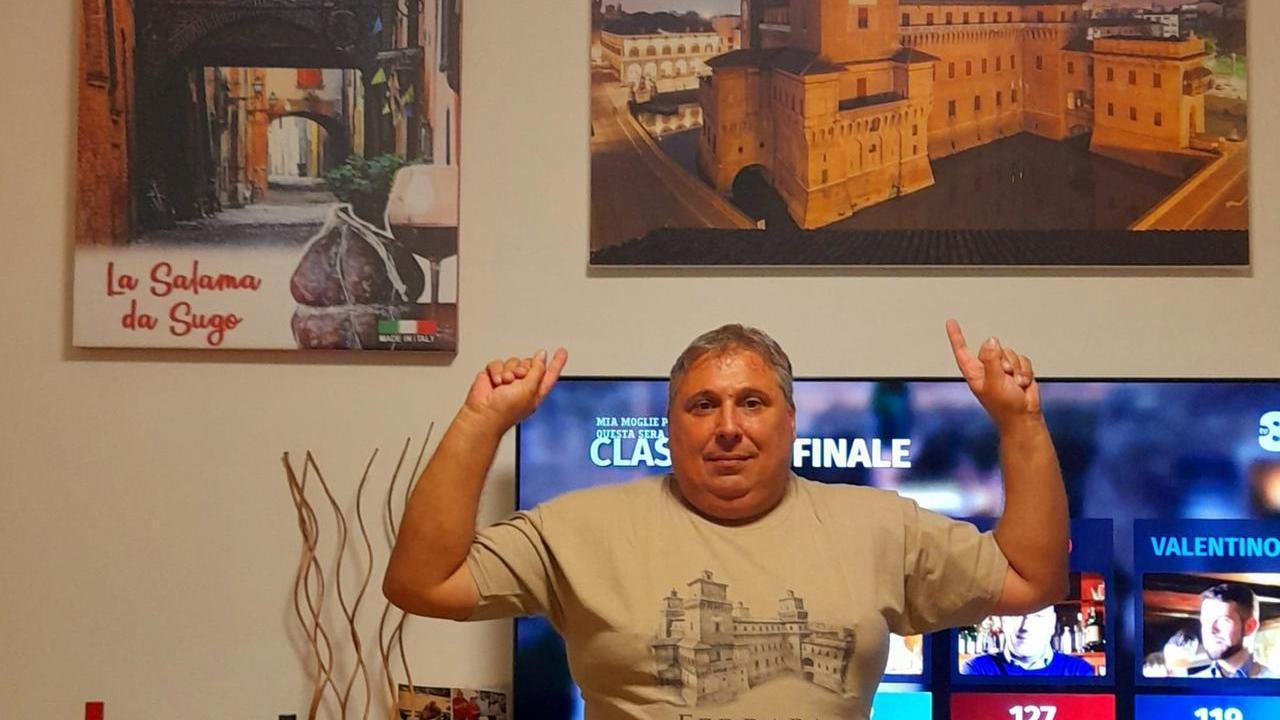 Da Roma a Ferrara «appena posso». L’amore di Donato per la città: «Non riesco a stare senza»