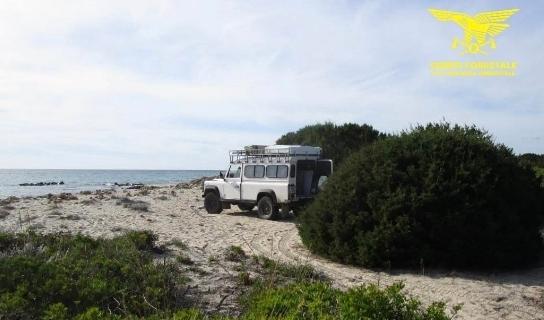 Con il fuoristrada sulla spiaggia: sanzionati i conducenti
