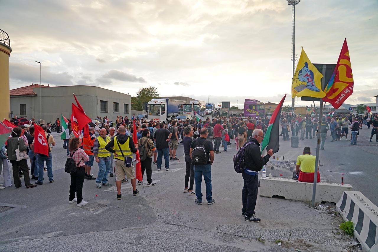 
	Una manifestazione a Livorno (foto Stick)

