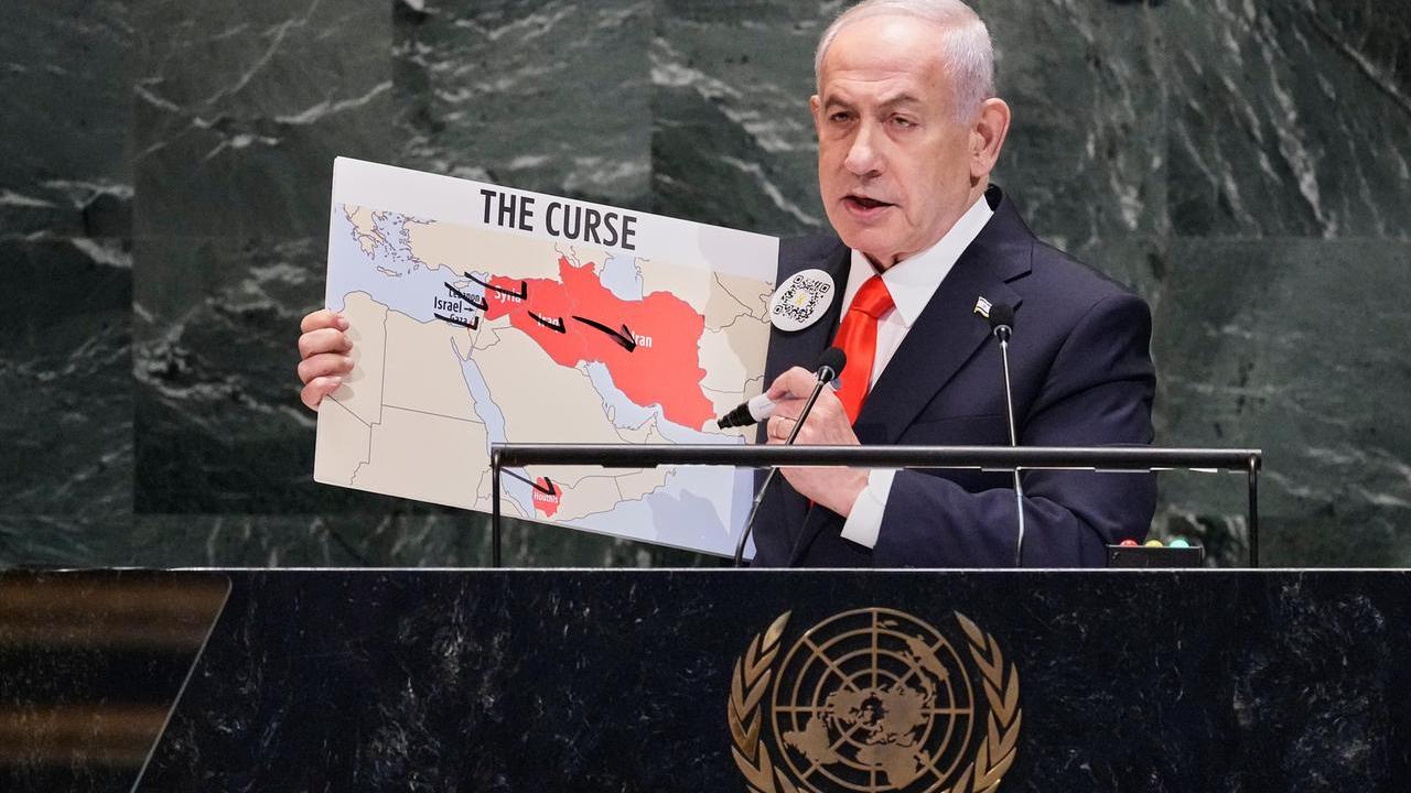  Netanyahu parla all'assemblea dell'Onu a New York