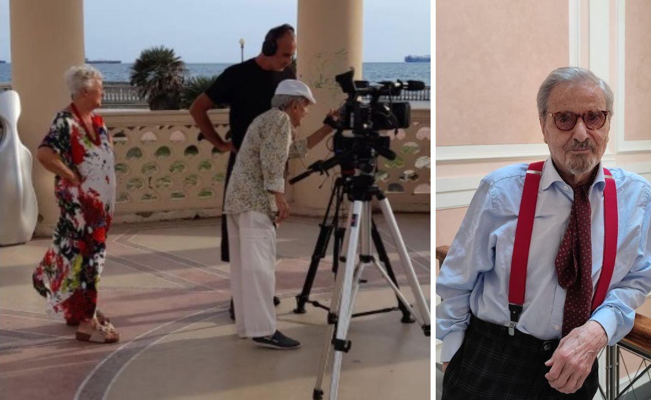 Livorno e i 98 anni di Amasi Damiani, il decano dei registi del mondo che continua a fare film