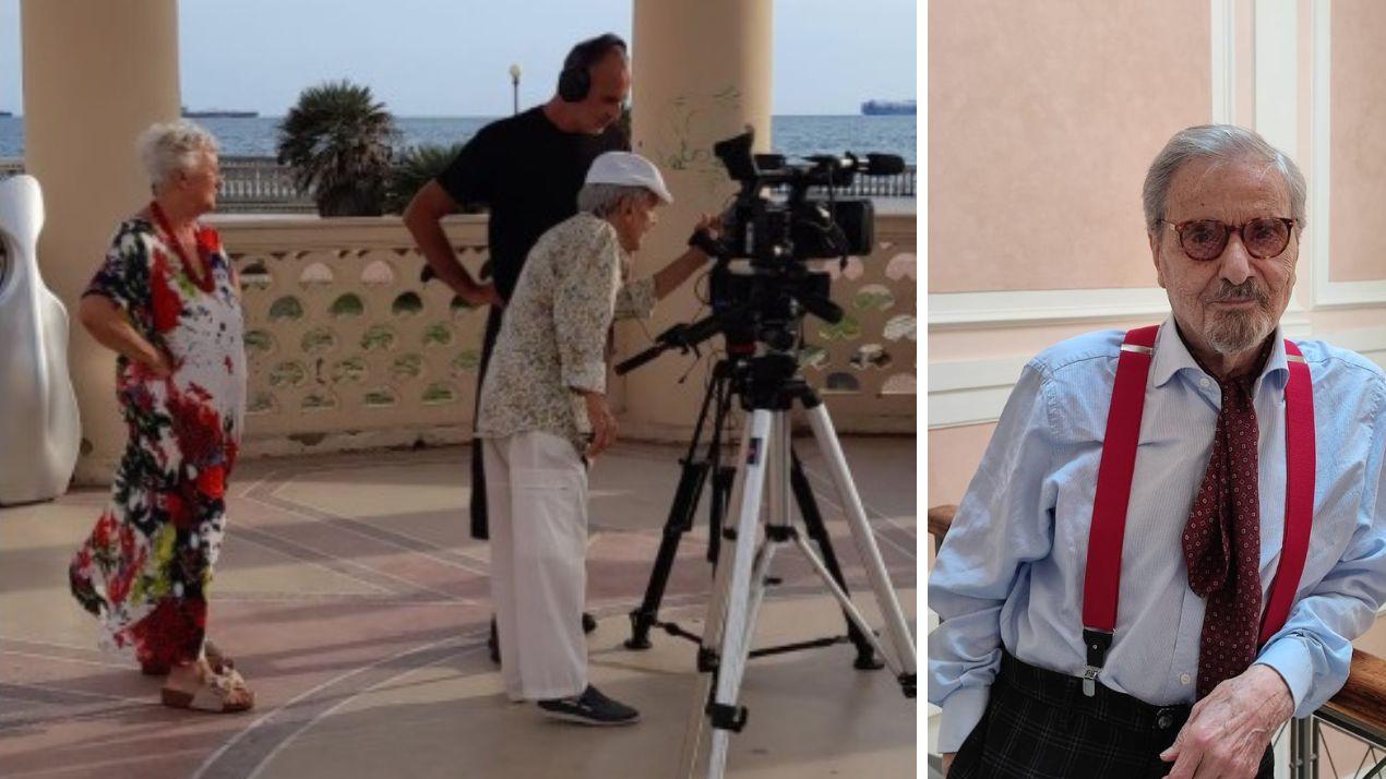 Livorno e i 98 anni di Amasi Damiani, il decano dei registi del mondo che continua a fare film