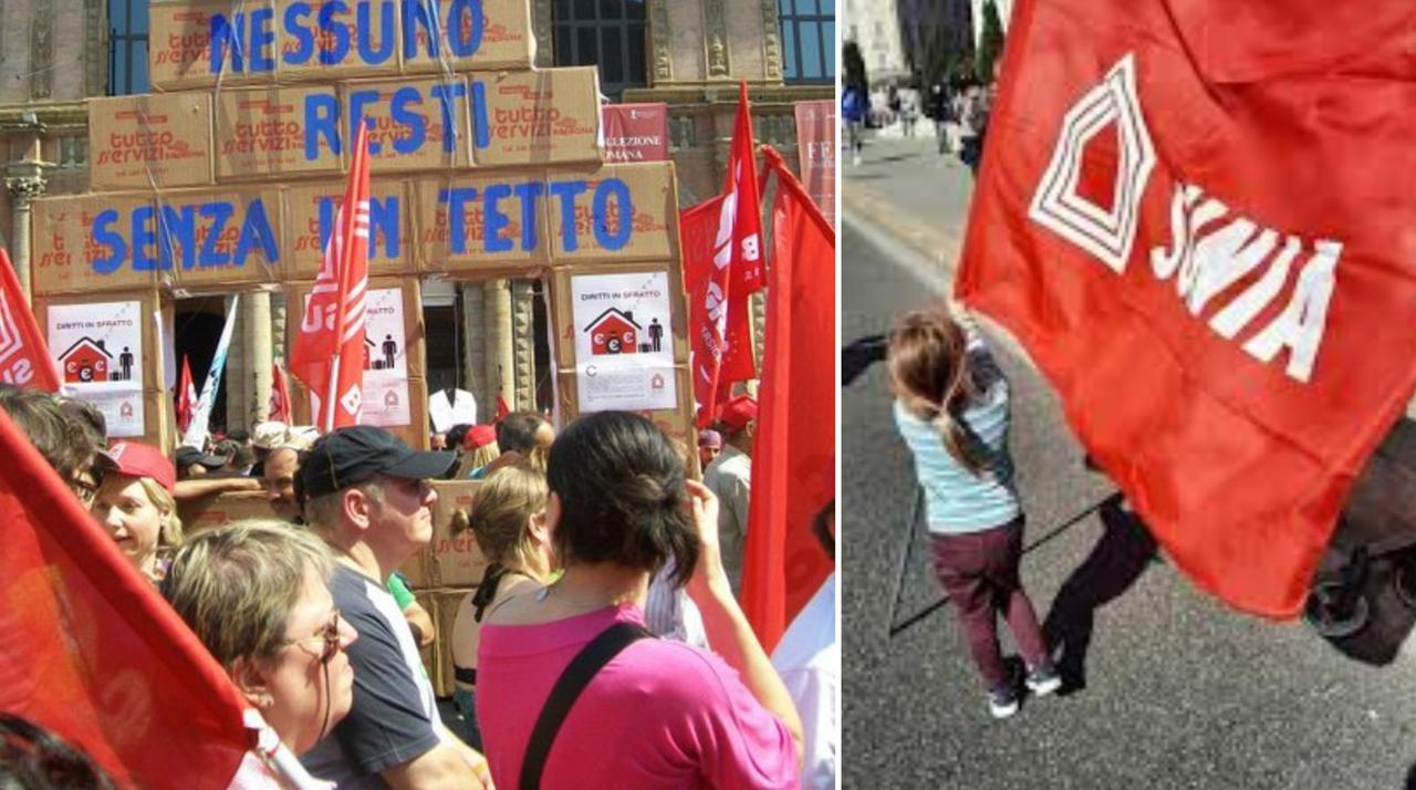 
	Una manifestazione del Sunia a Bologna

