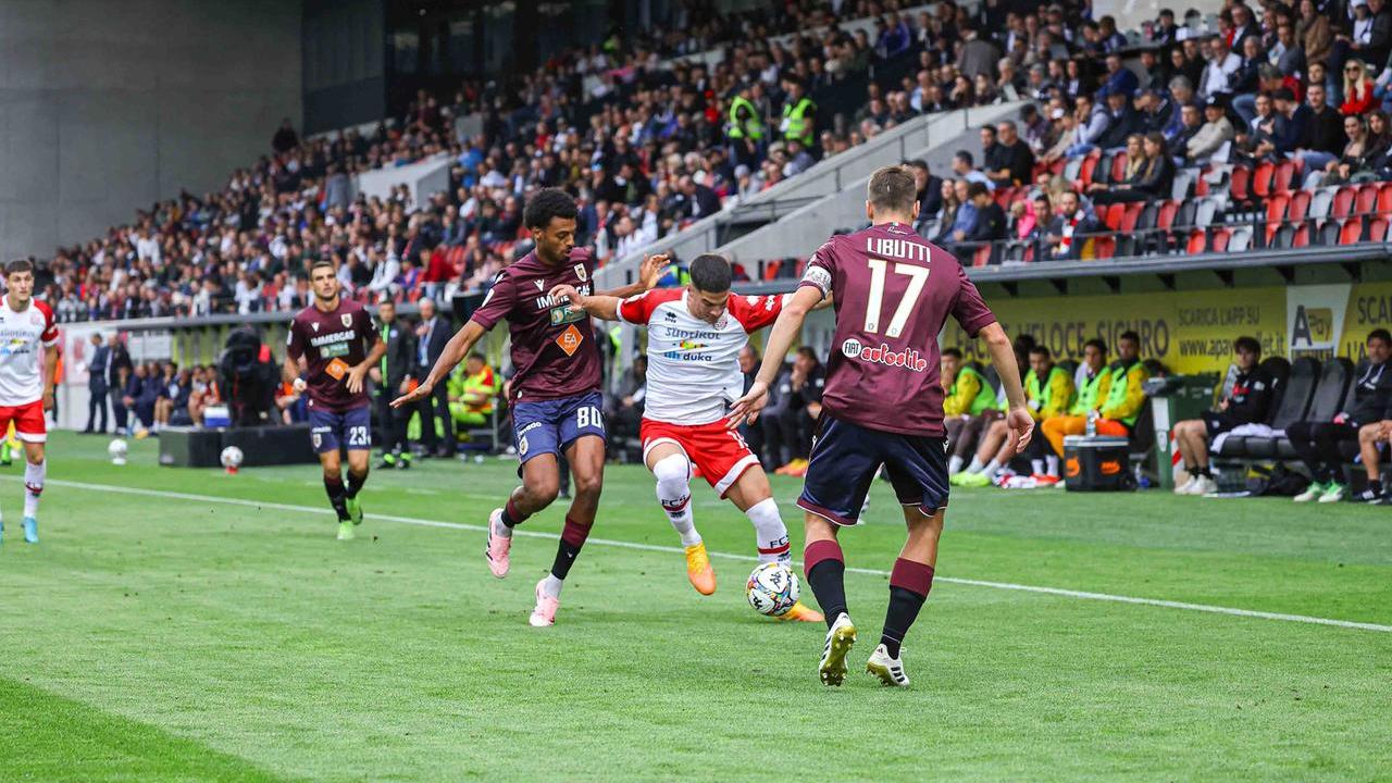 Una brutta Reggiana crolla a Bolzano: vince il Sudtirol 3-1. Rivivi il live