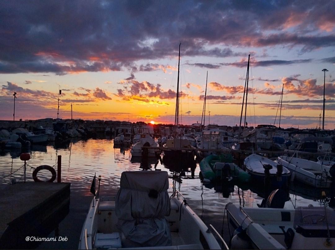 Livorno, il tramonto show al moletto di Ardenza. Grazie a Debora Ingoglia