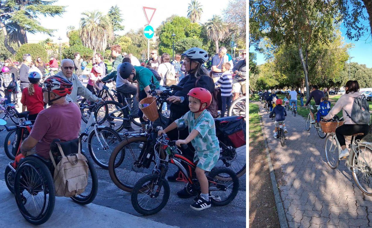 Livorno e la sua domenica in bici: in oltre duecento alla partenza