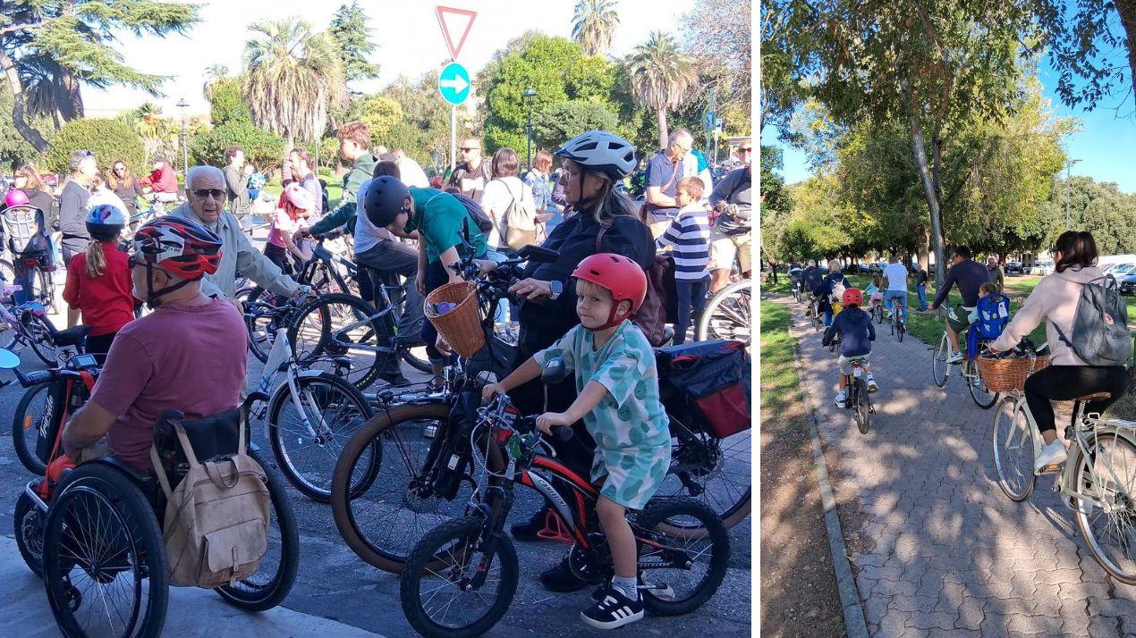 Livorno e la sua domenica in bici: in oltre duecento alla partenza