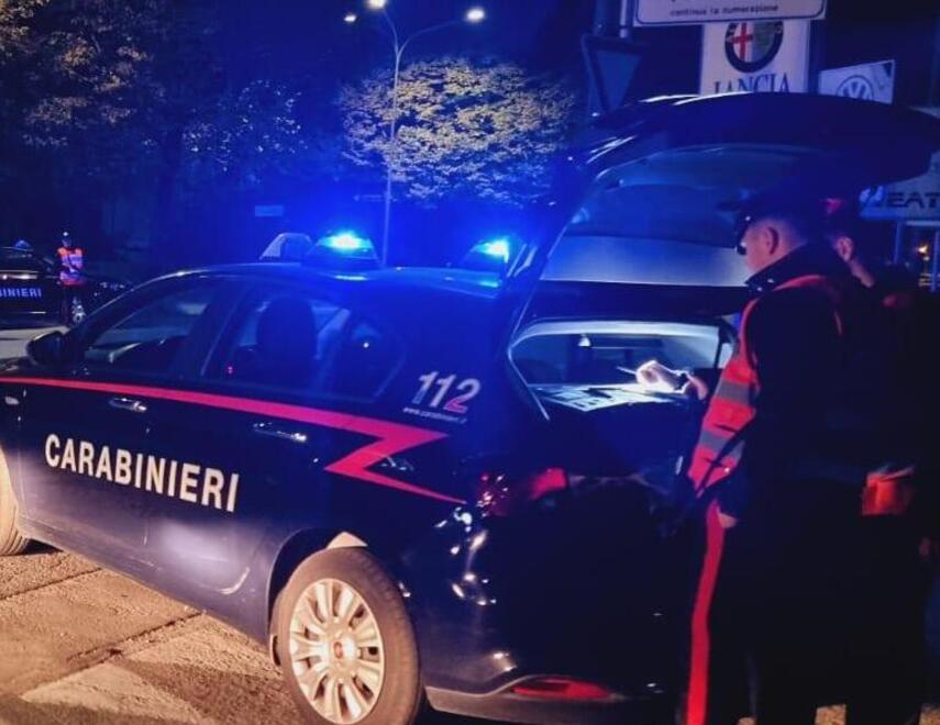 
	Un intervento dei carabinieri (foto d'archivio)

