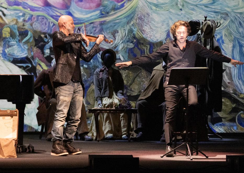 Alessio Boni in scena a Ferrara con “Concerto a due per Puccini”