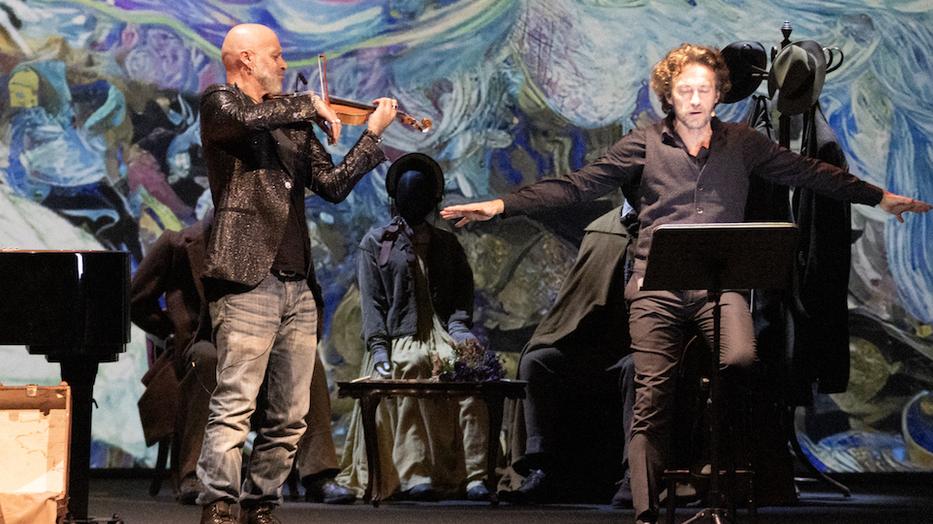 Alessio Boni in scena a Ferrara con “Concerto a due per Puccini”