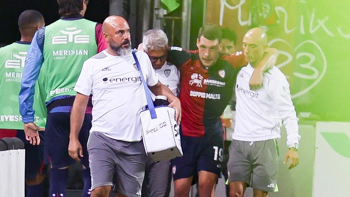 Il Cagliari perde Andrea Belotti per 5-6 mesi