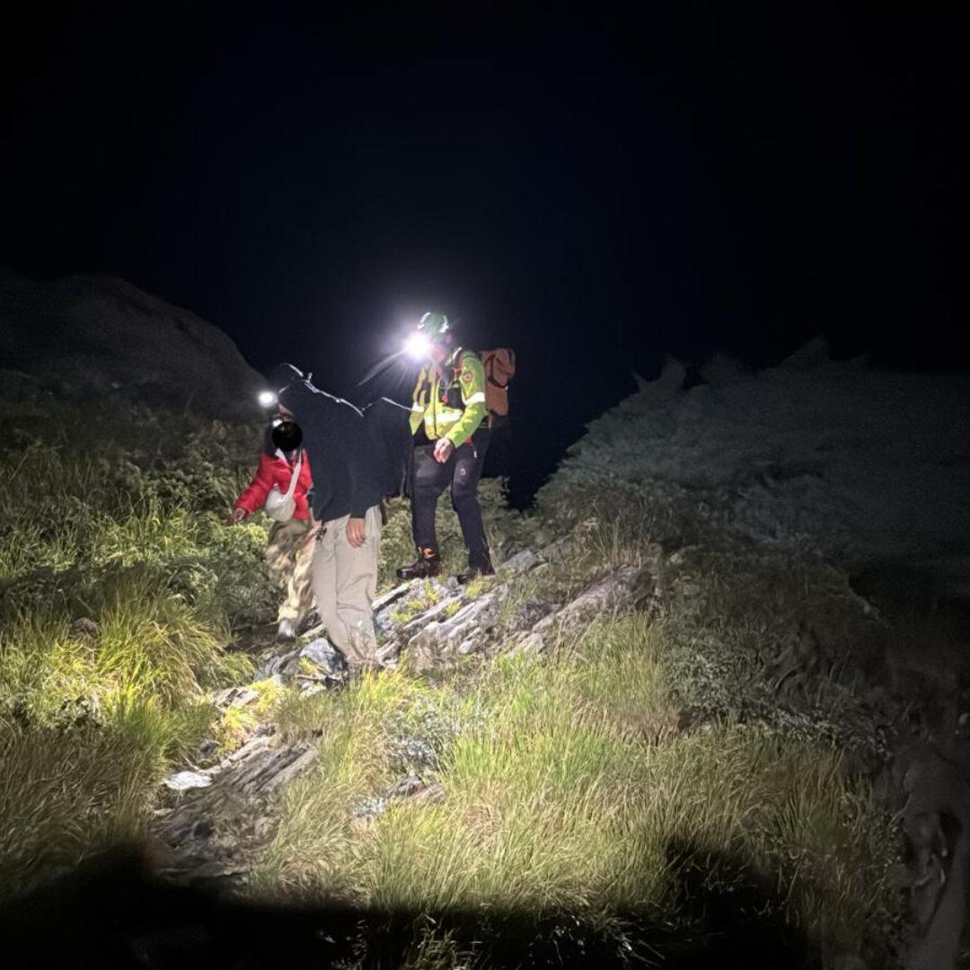 Minucciano, il buio “blocca” due escursionisti