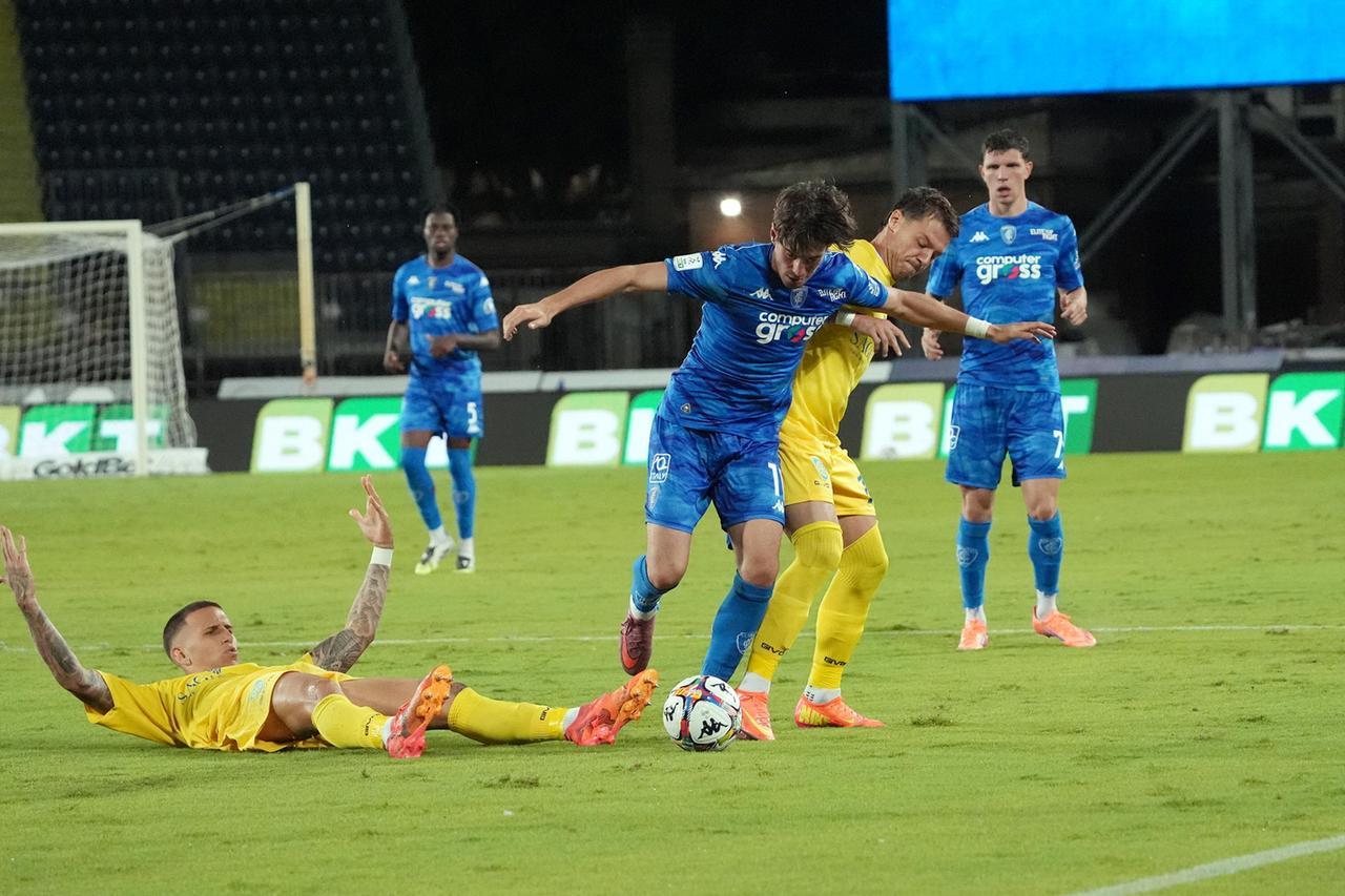 Empoli-Carrarese, finisce 2-2 il derby toscano di serie B