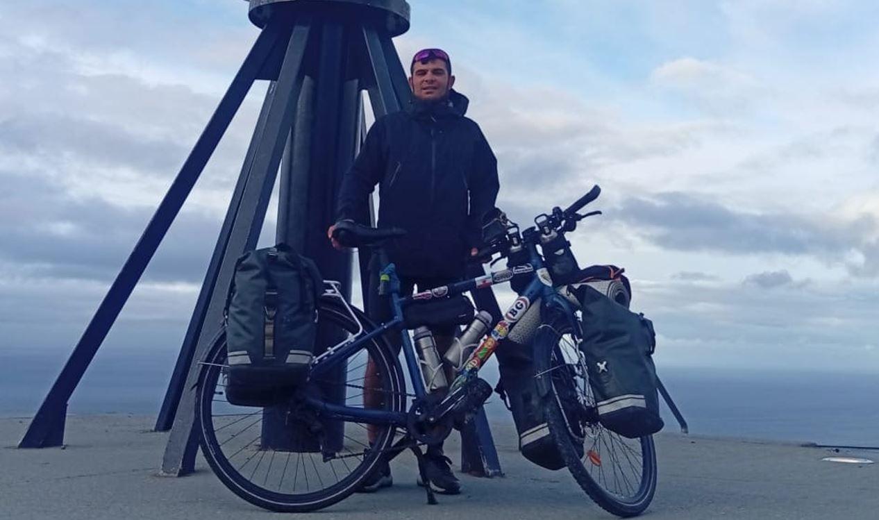 Da Tresigallo a Capo Nord in bici. Guarini: «Prova dura ma quante emozioni»
