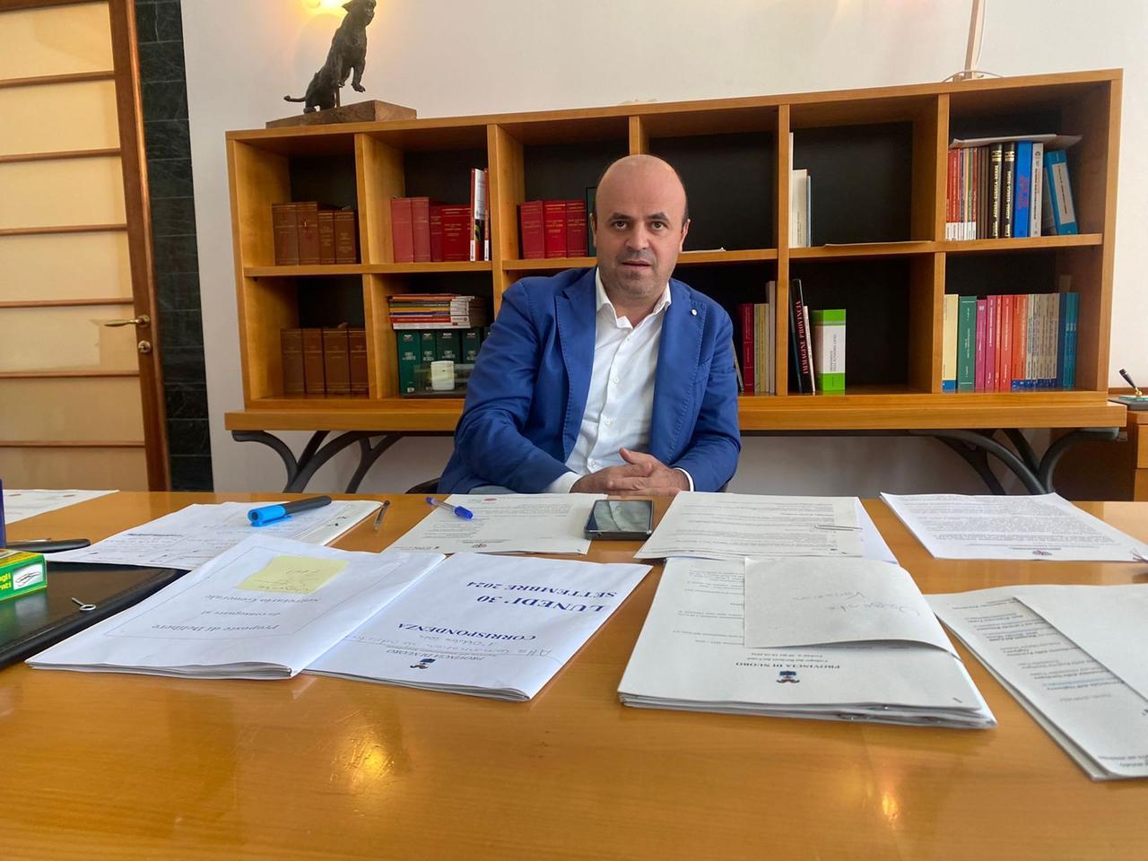Giuseppe Ciccolini amministratore straordinario della Provincia di Nuoro