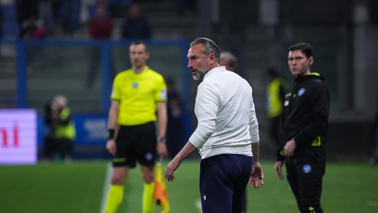 Reggiana-Spezia, Dionigi: «Voglio tornare a vedere una squadra compatta»