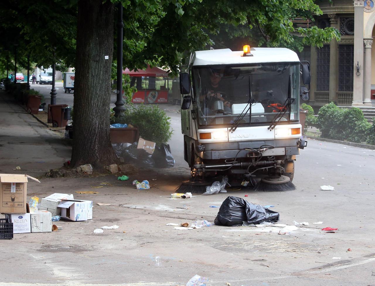 Spazzamento meccanizzato senza auto al via nell’area nord del centro di Montecatini