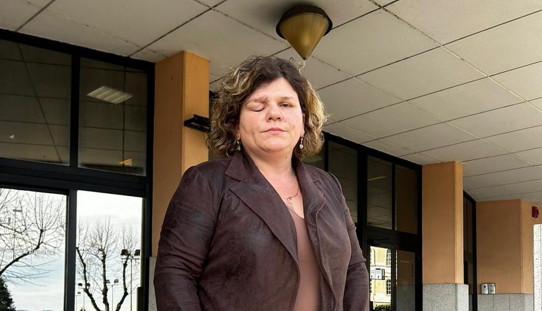 
	Petronela Codreanu davanti al tribunale di Tempio&nbsp;

