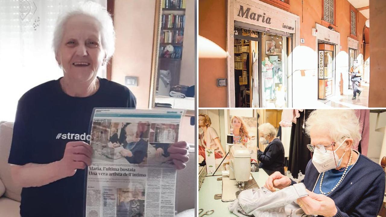 Maria e il suo negozio di intimo