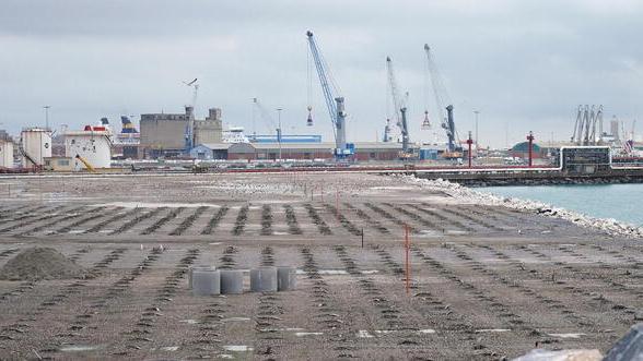 Il cantiere (foto Stick)