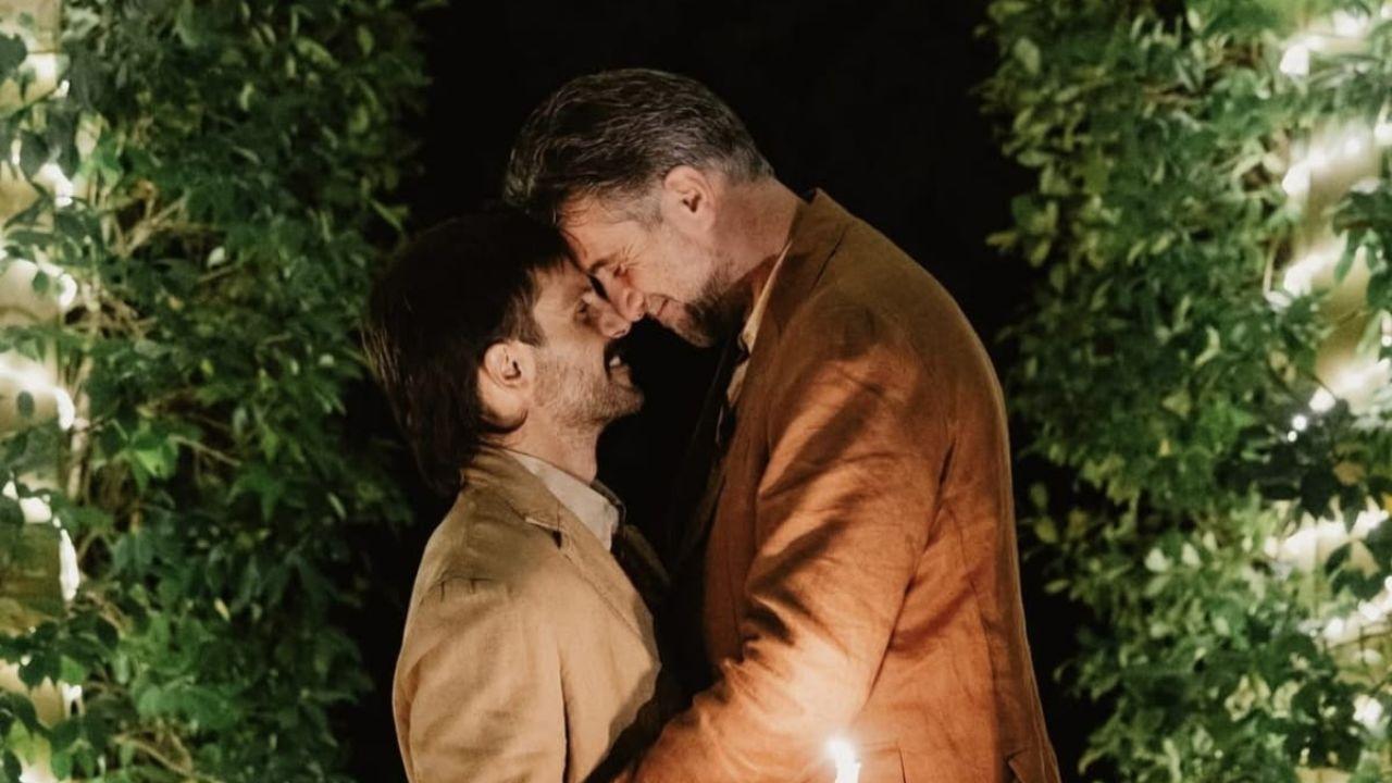 Luca Calvani e Alessandro Franchini (foto da Instagram)