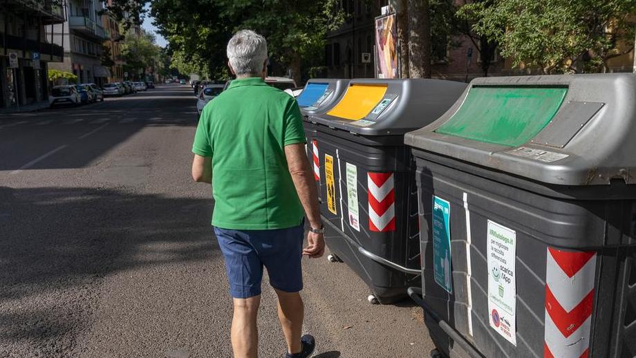 I cassonetti per la differenziata