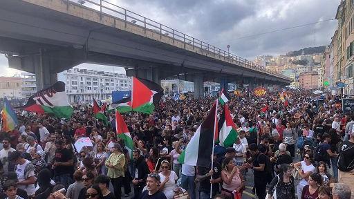 Flotilla bloccata da Israele: proteste e occupazioni in tutta Italia - Proclamato lo sciopero generale
