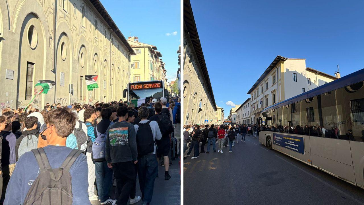 La protesta