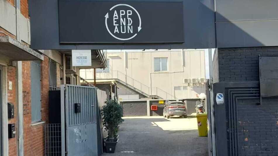 L'ingresso dell'Appendaun