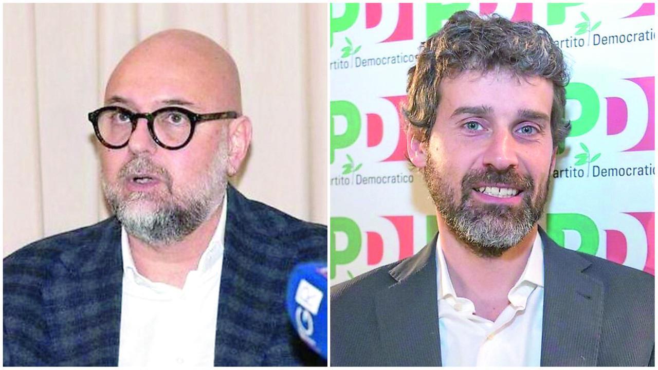 
	Il sindaco Mezzetti e il segretario cittadino Pd Lenzini

