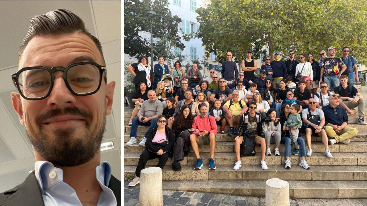 Luca Lotti e i lavoratori in crociera