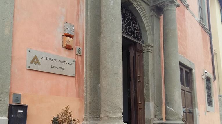 Palazzo Rosciano, sede dell'Autorità di sistema portuale (foto d'archivio)