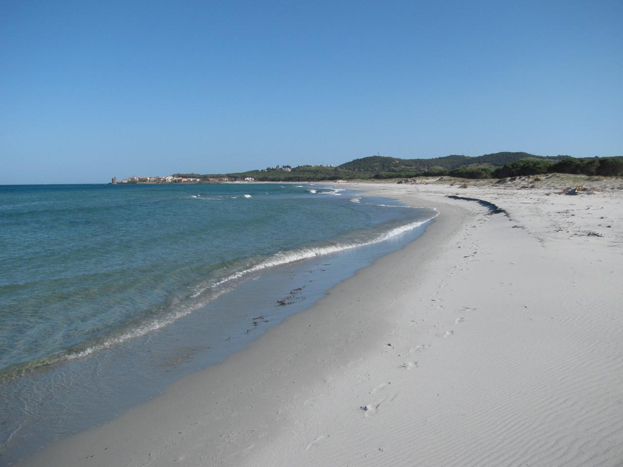 
	La spiaggia di Sa Petra Ruia

