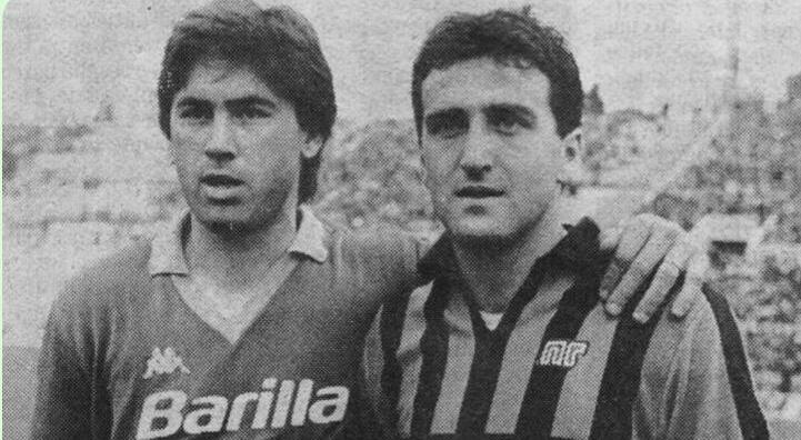 
	Ancelotti con Paolo Giovannelli (a destra)

