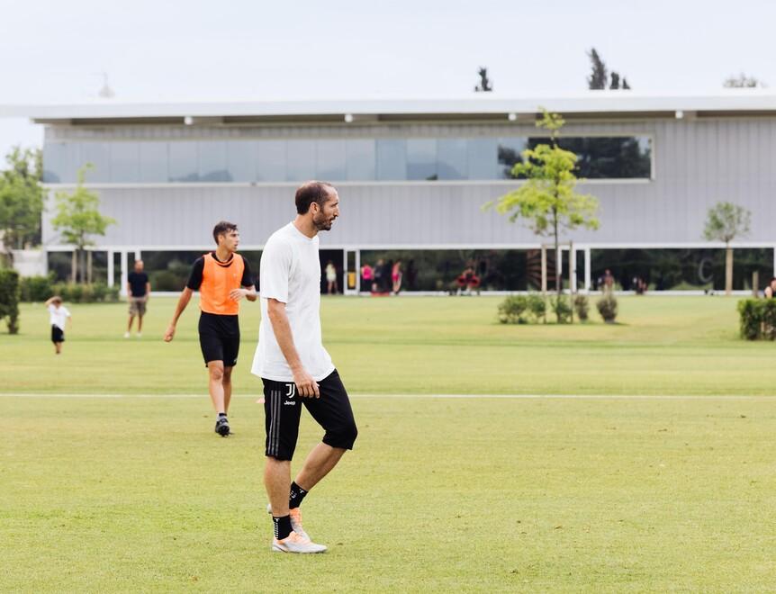 Giorgio Chiellini al San Rossore Sport Village