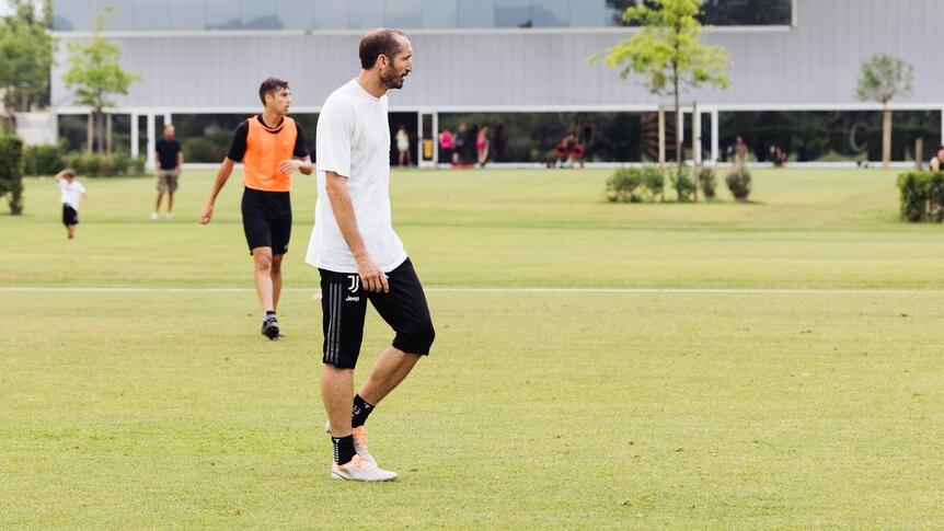 Giorgio Chiellini al San Rossore Sport Village