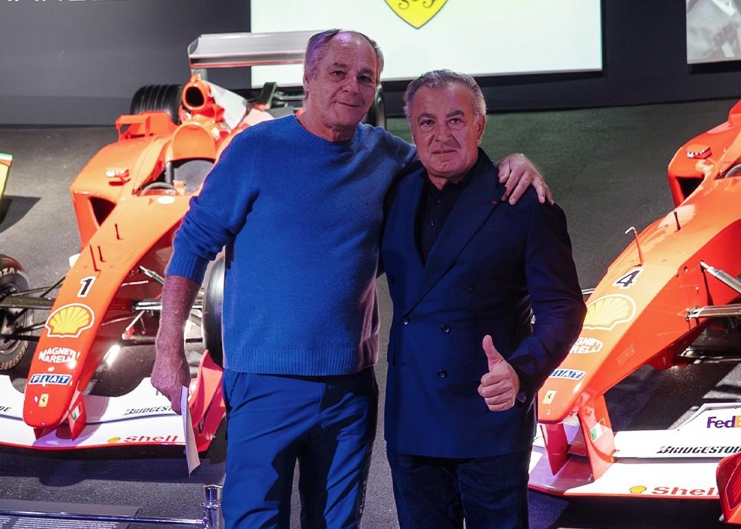 Gerhard Berger e Jean Alesi