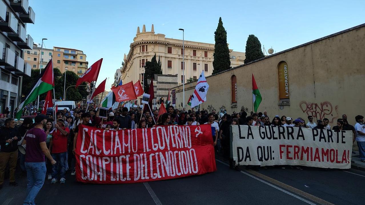 La manifestazione pro Palestina nelle foto di Mario Rosas
