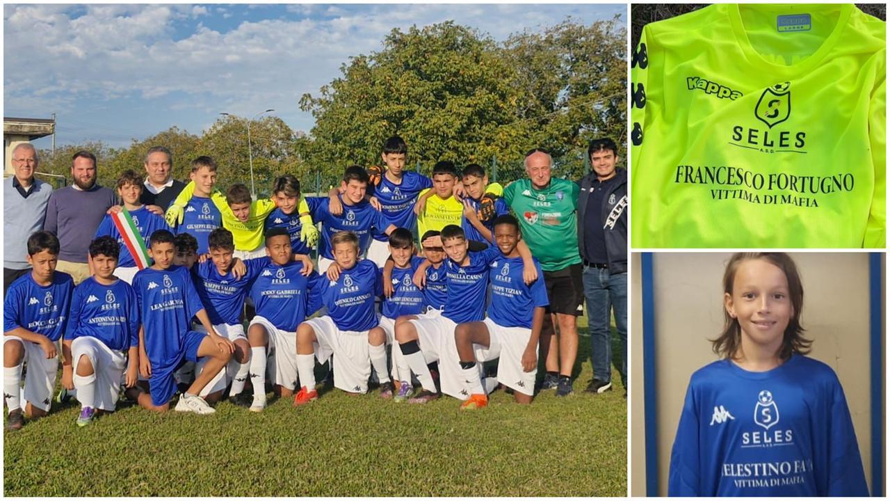 La maglie con i nomi delle vittime di mafia