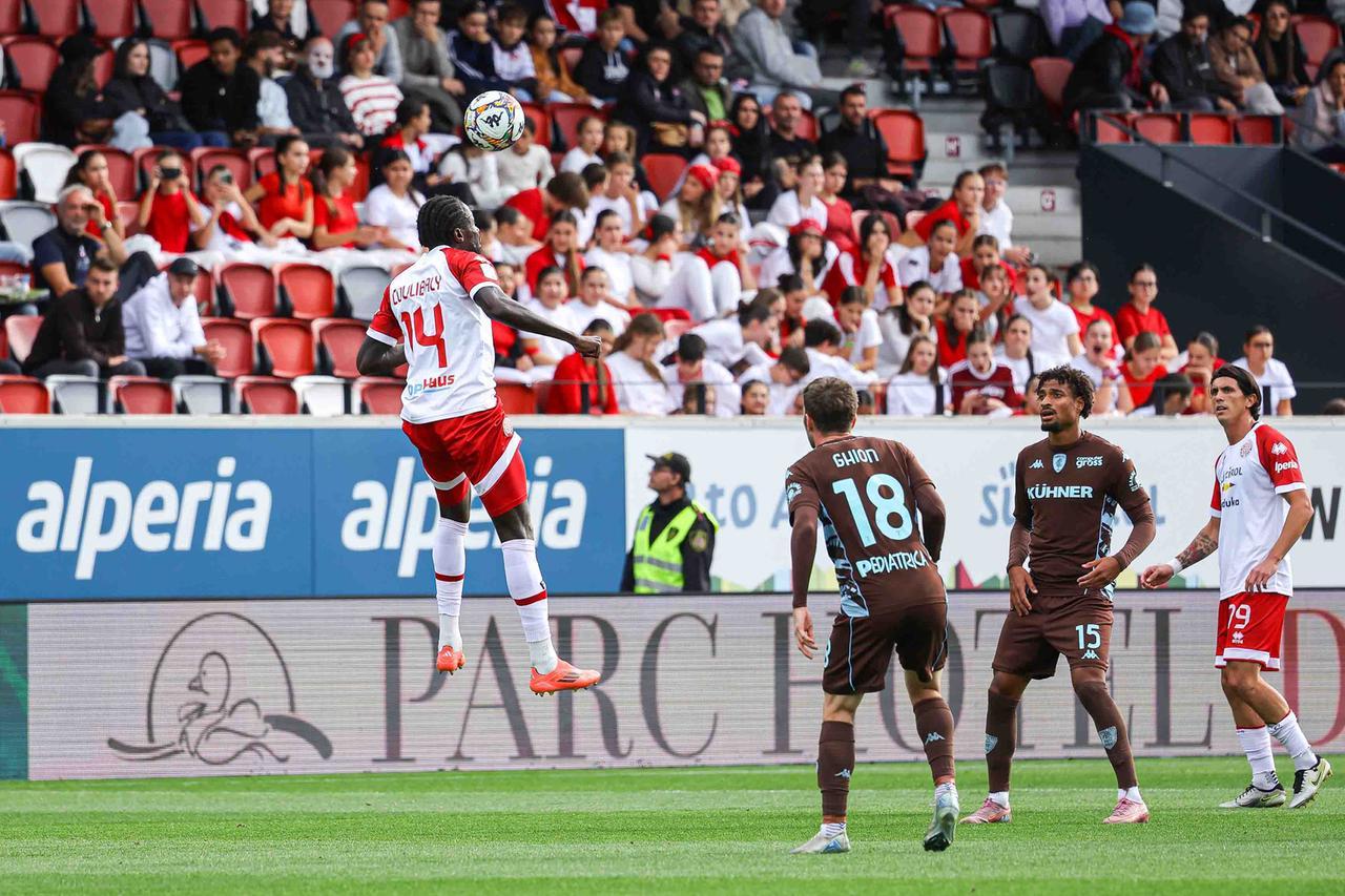 
	Un'azione del match

