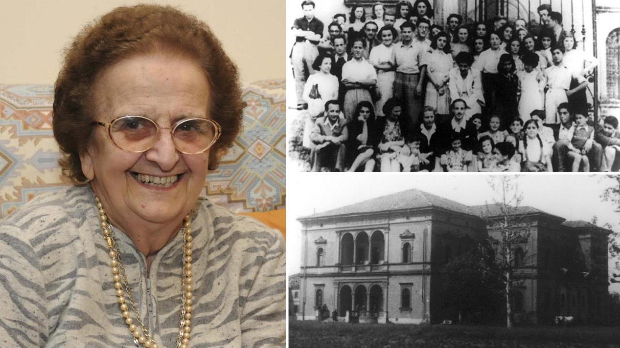 Adele Tosatti e i ragazzi di Villa Emma