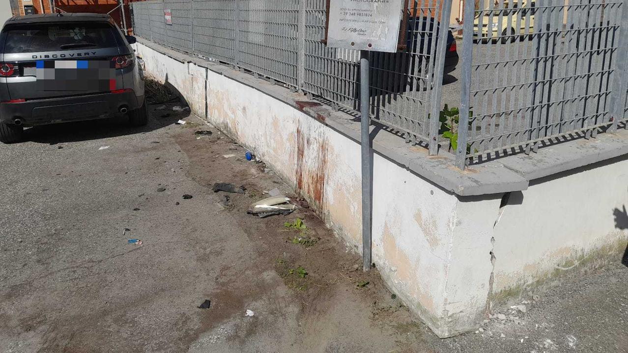 L'area dove è avvenuto il fatto