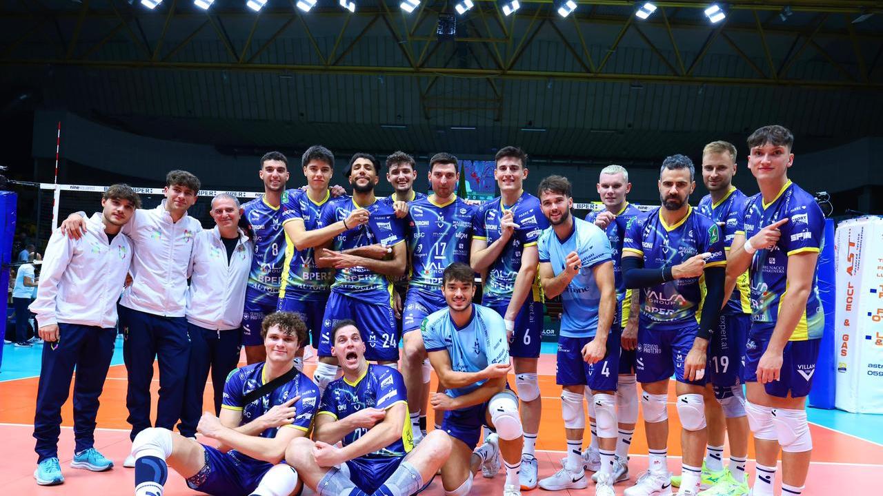 Modena Volley festeggia la vittoria