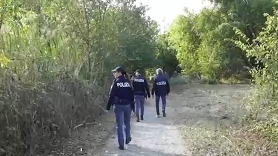 La polizia nel Percorso Natura