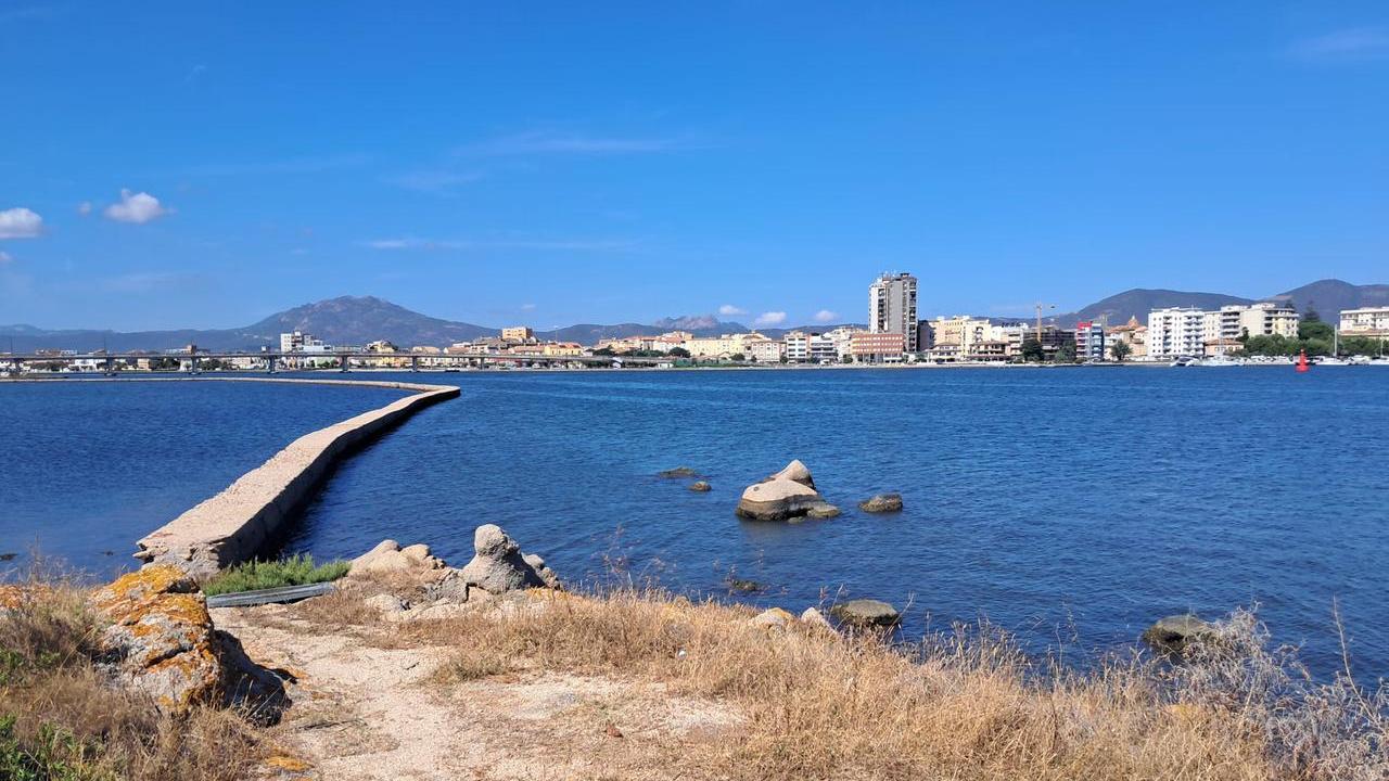 La città vista dall'Isola Manna