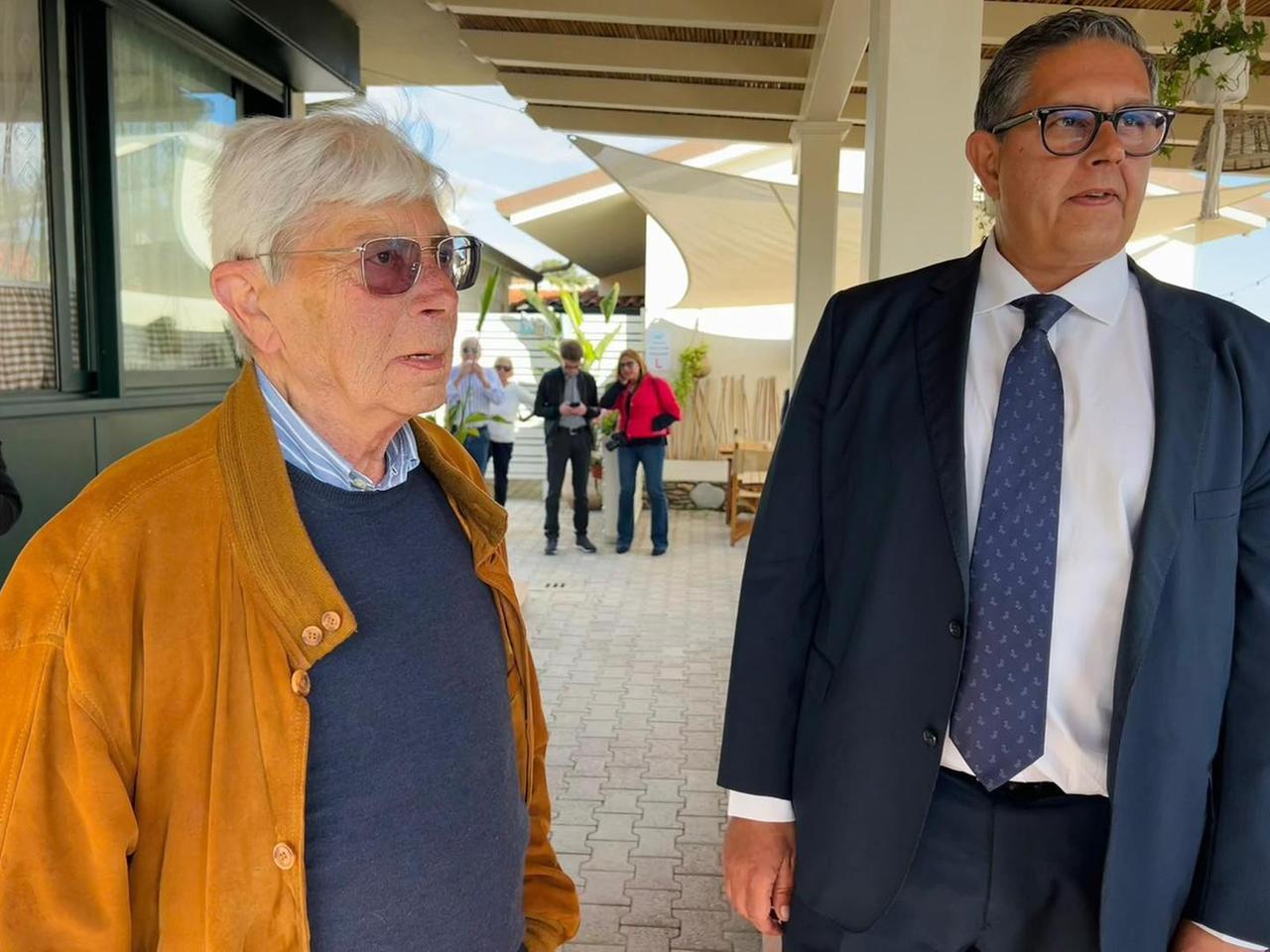 
	Renzo e Giovanni Toti (foto da Facebook)

