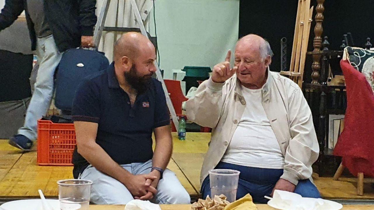 Marcello Barontini durante un evento