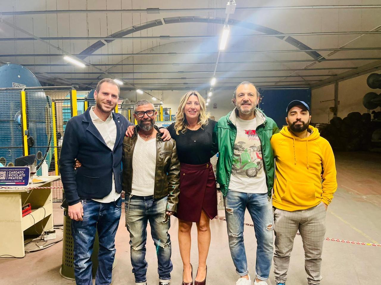 
	Lo staff dell'Orditura Colzi di Montemurlo

